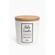 Αρωματικό Κερί Σόγιας Nàla White Musk 220g με Ξύλινο Φυτίλι Αρωματικό Κερί Σόγιας Nàla White Musk 220g με Ξύλινο Φυτίλι