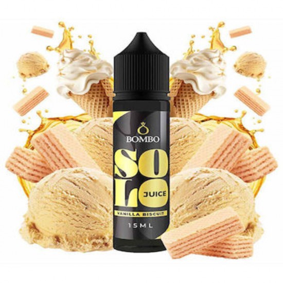 Bombo Solo Juice Vanilla Biscuit 15ml/60ml Bombo Solo Juice Vanilla Biscuit 15ml/60ml