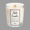 Nala Candles Tobacco Whisky Χειροποίητο Κερί Σόγιας 220g με Ξύλινο Φυτίλι