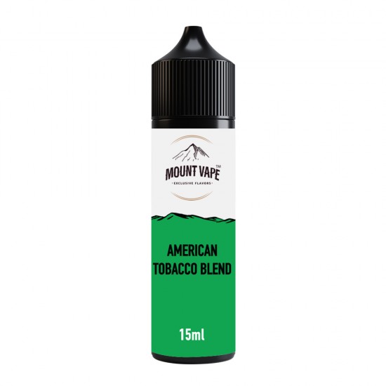 Mount Vape Flavor Shot American Tobacco Blend 15ml/60ml Mount Vape Flavor Shot American Tobacco Blend 15ml/60ml