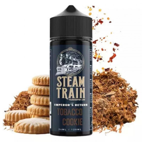 Steam Train Timekeeper Line Emperor's Return – Tobacco Cookie 24ml/120ml Steam Train Timekeeper Line Emperor's Return – Tobacco Cookie 24ml/120ml